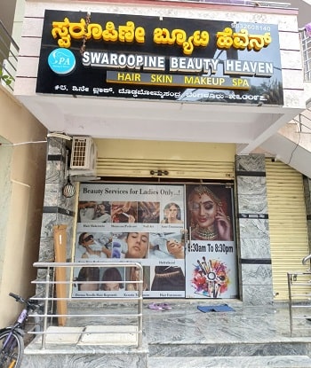 Beauty parlour Banglaore Home service : store front